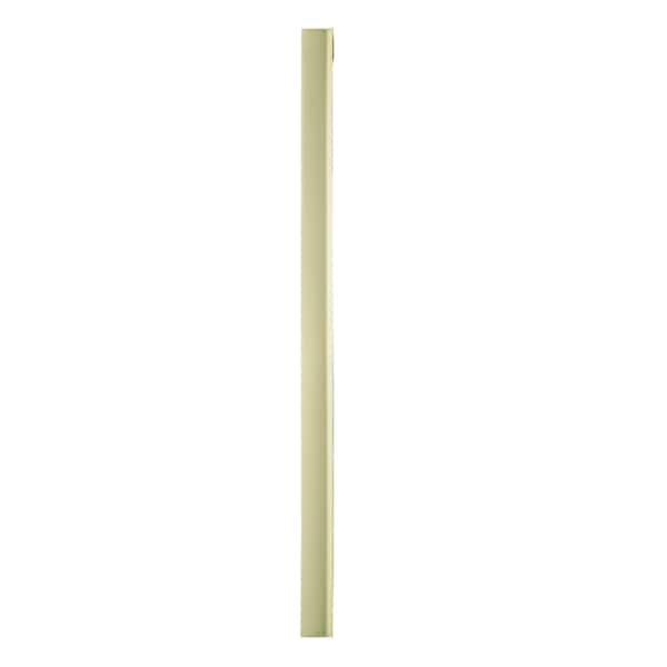 M-D Building Products 2.5 in. H X 0.08 in. W X 48 in. L Prefinished Almond Vinyl Wall Base 75630 - main